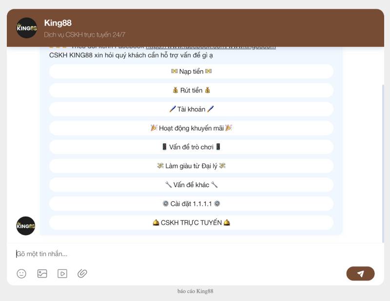 Hỗ trợ qua CSKH trực tuyến – Tư vấn 24/7 mọi vấn đề